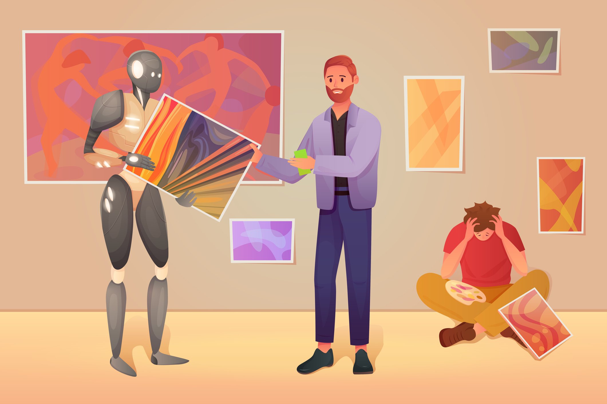 Why Copyright Matters for Artists: How to Protect Your Art Online & The Role of Copyright in AI-Generated Content