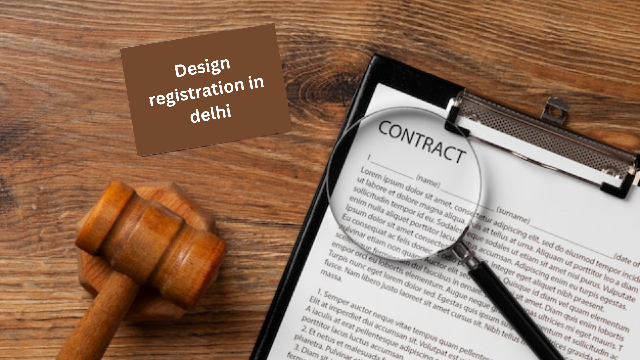 Legal Remedies for Unauthorized Use of Registered Designs in Delhi