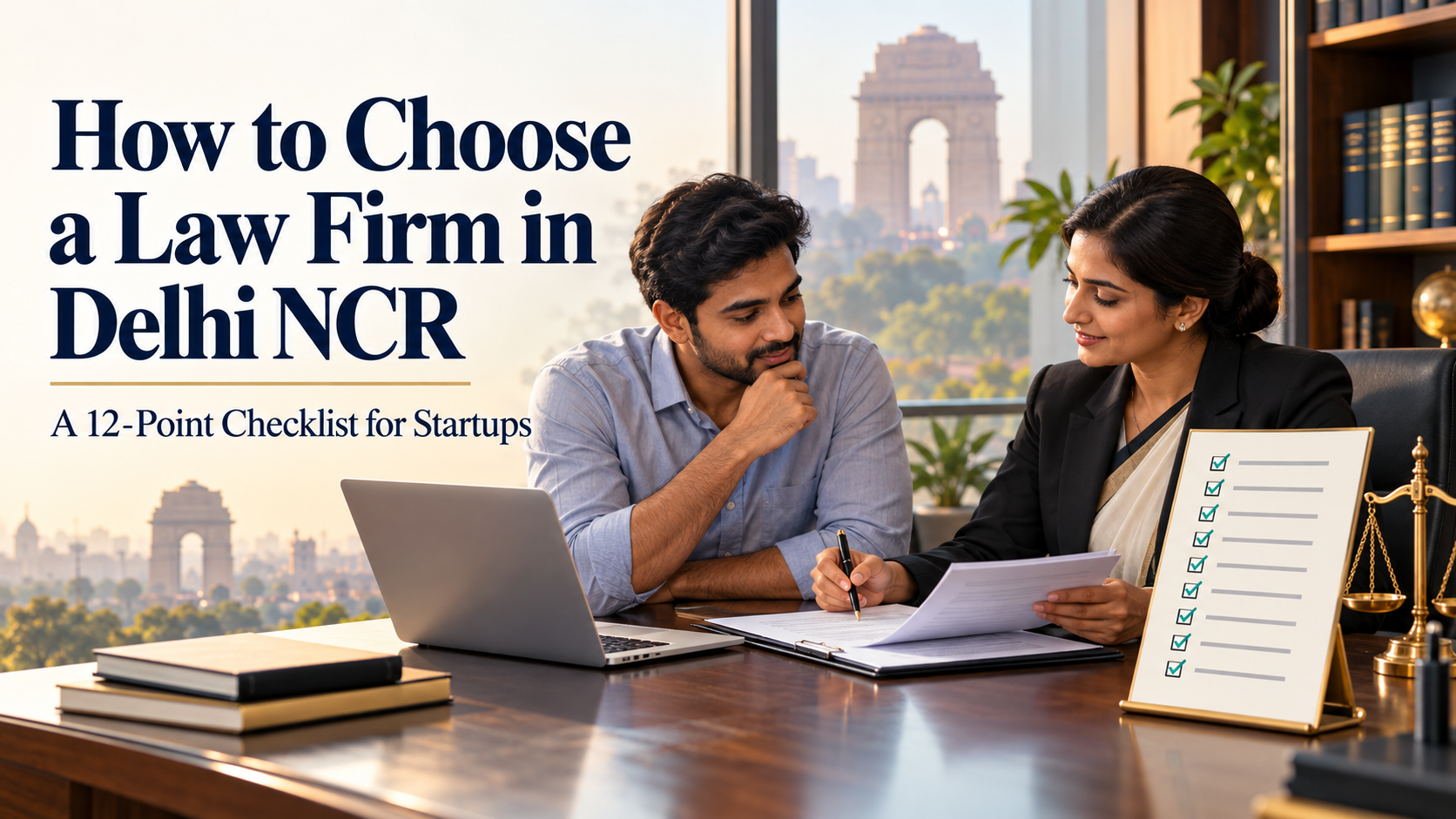 How to Choose a Law Firm in Delhi NCR for Your Startup: 12-Point Checklist