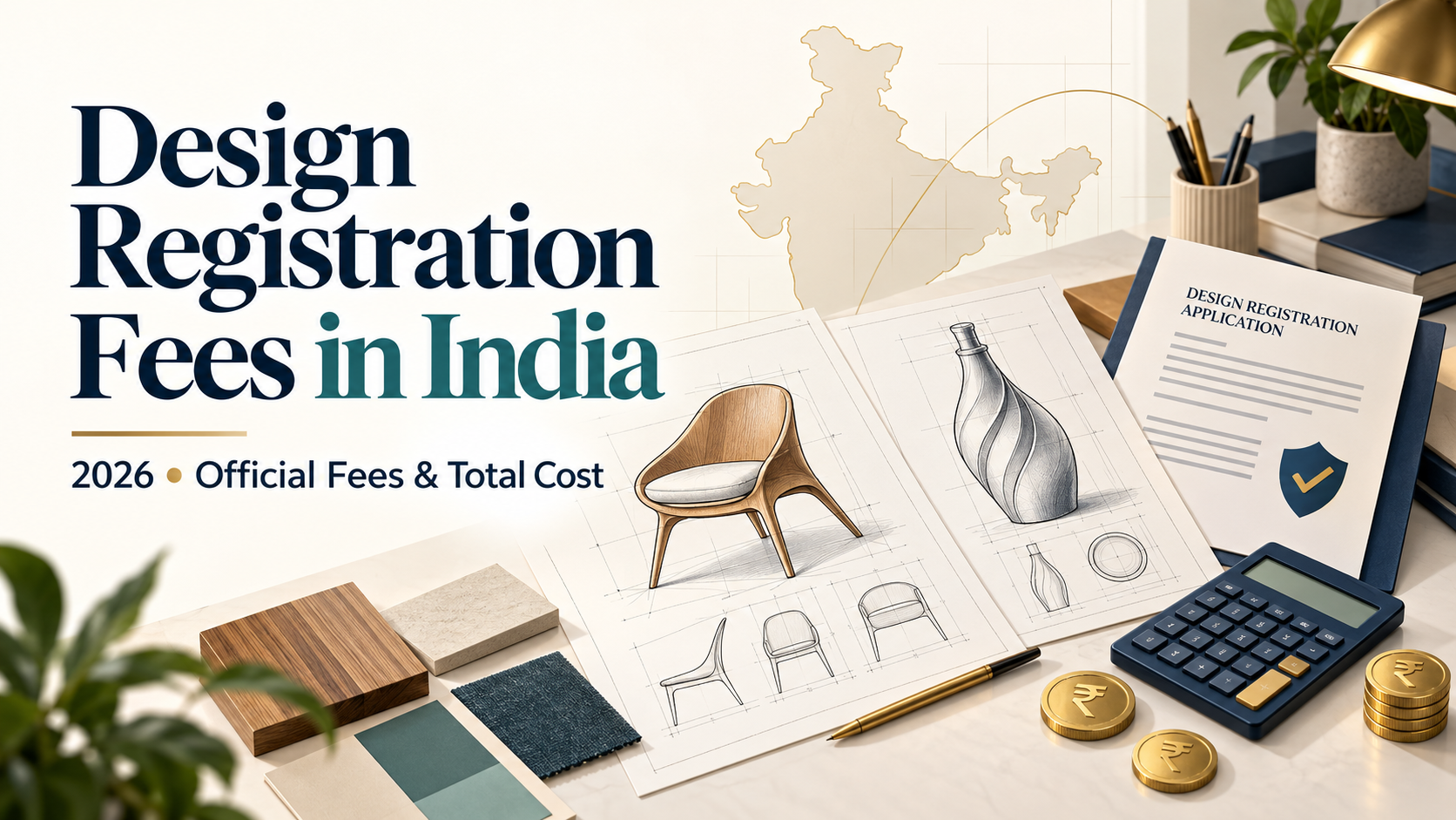Design Registration Fees in India (2026): Official Fees and What Affects Total Cost