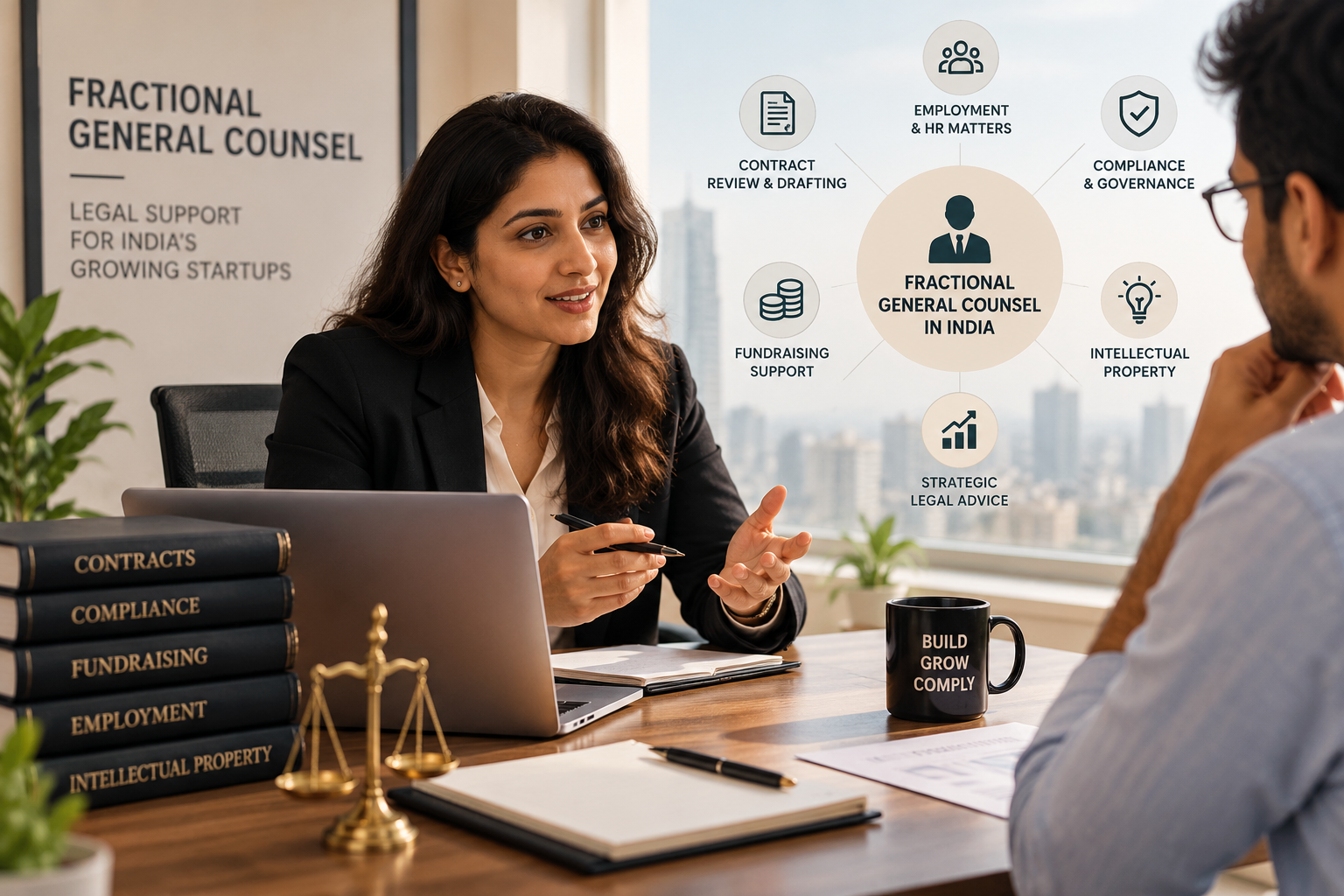 Fractional General Counsel in India: Cost, Scope, and When Startups Need One